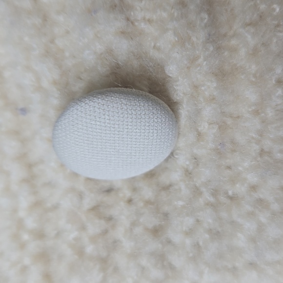 Forever 21 Cream and Red Floral Cardigan Sweater - Picture 3 of 3